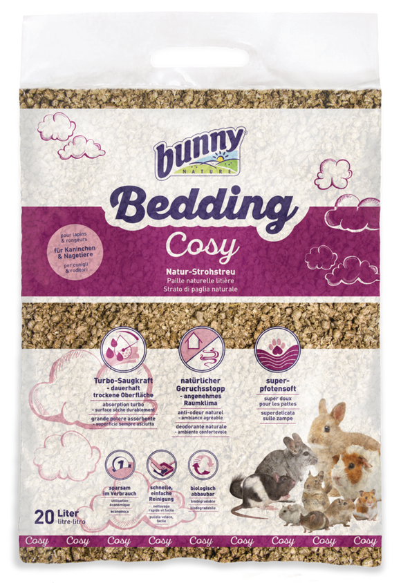 BUNNY NATURE BEDDING COSY 60 LTR