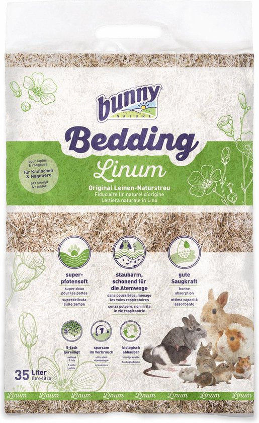 BUNNY BEDDING LINUM 12,5 L 12.5 LTR