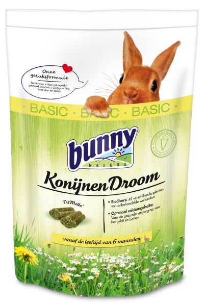 BUNNY KONIJNENDROOM BASIC 750 GR