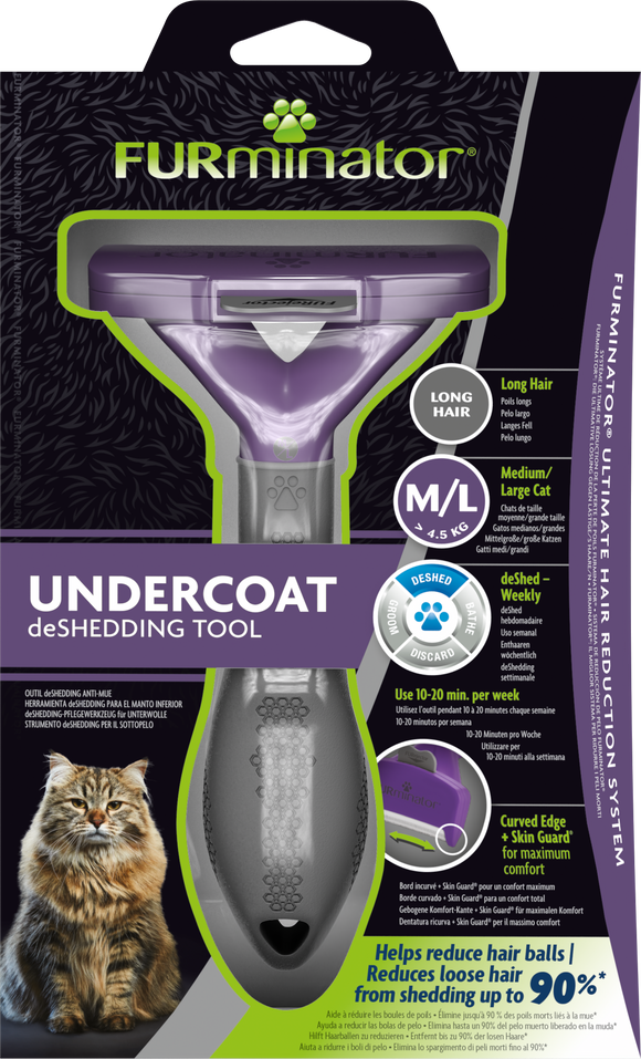 FUR CAT UNDERCOAT M/L LONG HAIR