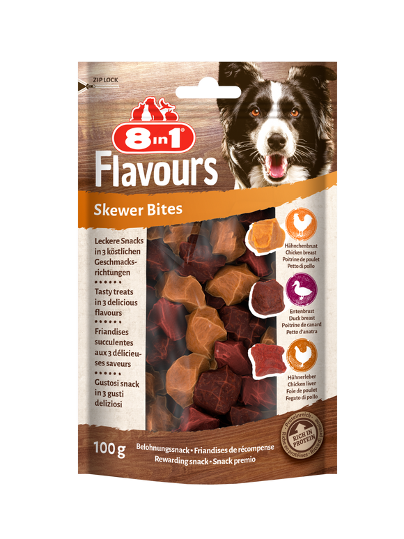 8IN1 FLAVOURS SKEWER BITES 100 GR