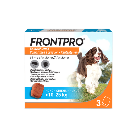 FRONTPRO HOND L >10-25 KG 3 TABL