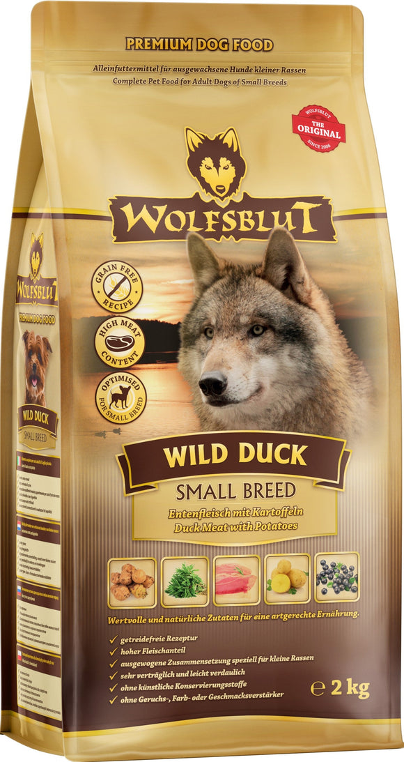 WOLFSBLUT ADULT WILD DUCK S 2 KG