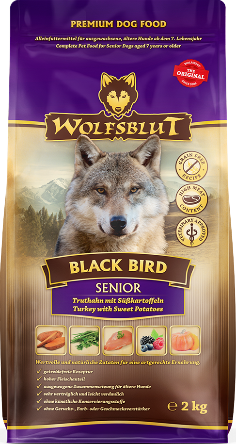 WOLFSBLUT SENIOR BLACK BIRD 2 KG