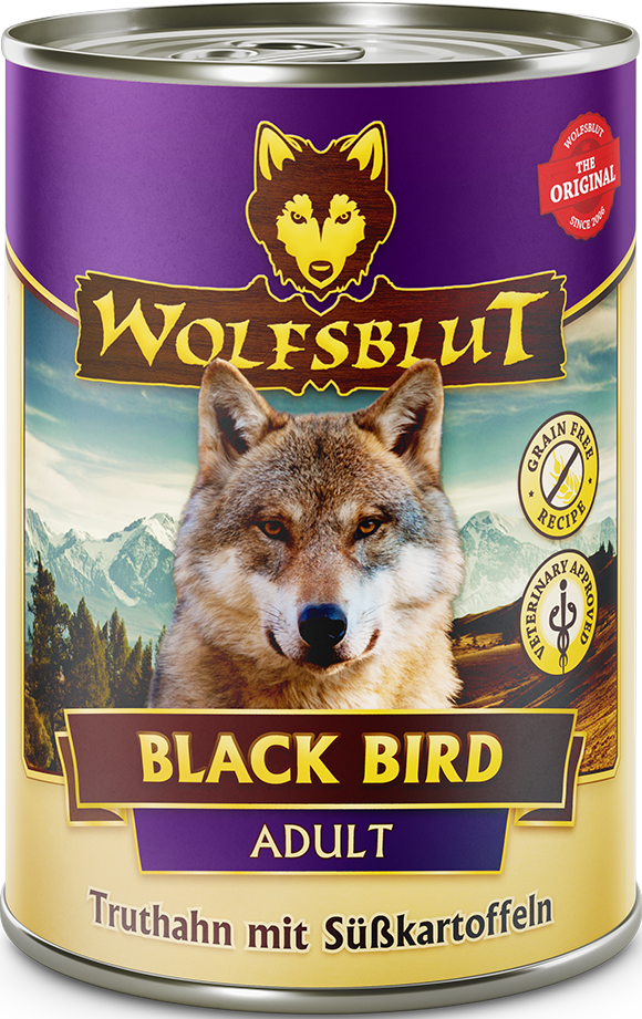 WOLFSBLUT ADULT BLACK BIRD 395 GR