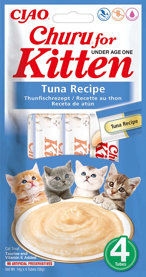 CIAO CHURU KITTEN TUNA 56 GR