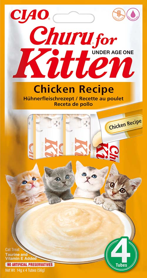 CIAO CHURU KITTEN CHICKEN 56 GR