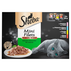 SHEBA M FIL ALU SAUS MIX SEL MP 12x85 GR