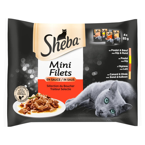 SHEBA M FIL PCH SAUS TRT SEL MP 4x85 GR