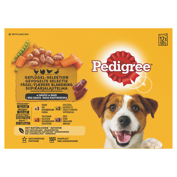 PEDIGREE PCH AD SAUS GEV SEL MP 12x100 GR