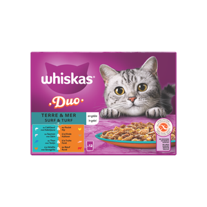 WHISKAS PCH AD GEL DUO SRF&TR MP 12x85 GR