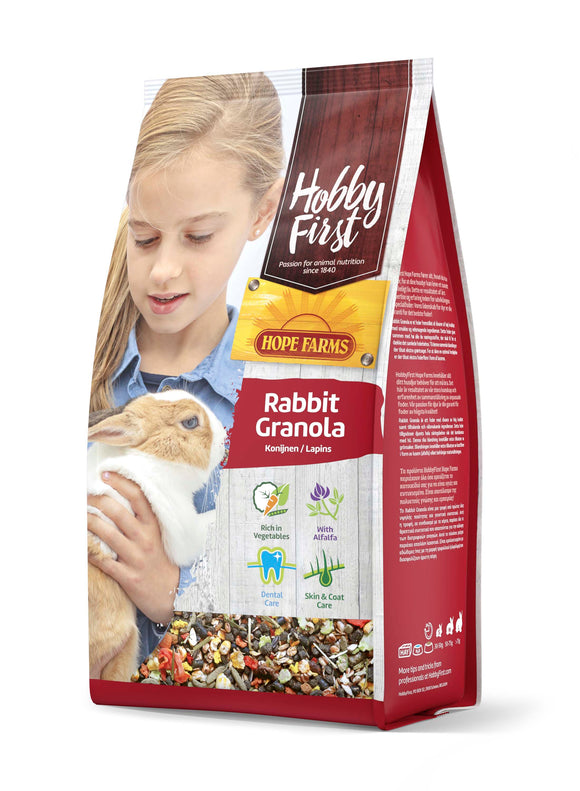 HF HFS GRANOLA RABBIT 800 GR