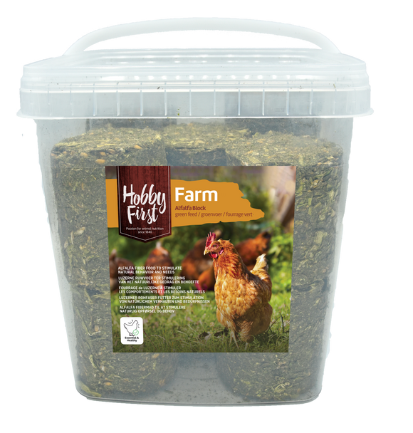 HF FARM ALFALFA BLOCK 2.5 KG