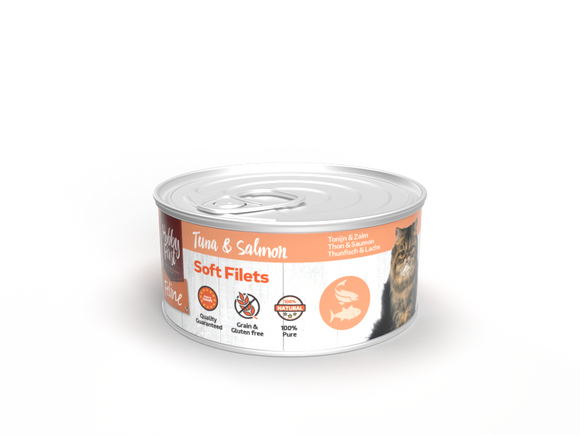 HFF BLIK SOFT FILETS TONIJN&ZALM 70 GR