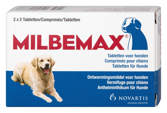 MILBEMAX HOND GROOT 4 TABL