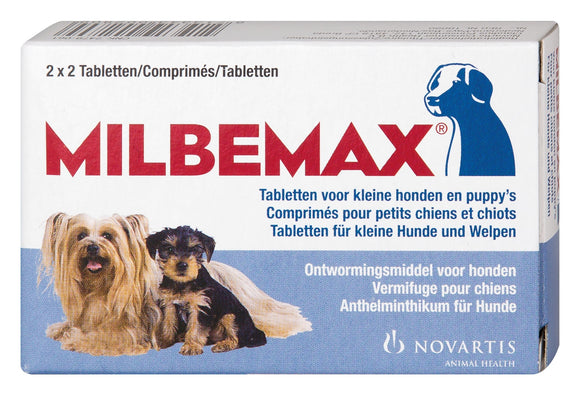 MILBEMAX HOND EN PUPPY KLEIN 4 TABL