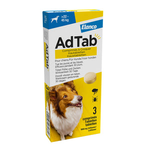 ADTAB HOND KAUWTABL >22-45KG 3 TABL