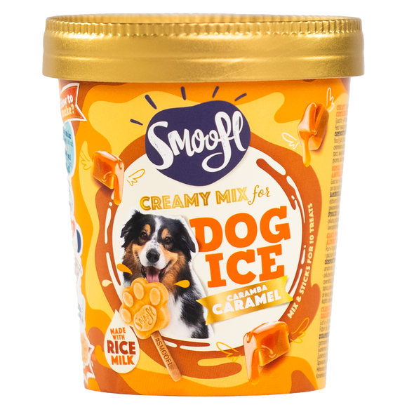 SMOOFL HONDEN IJSMIX CR.CARAMEL 160 GR