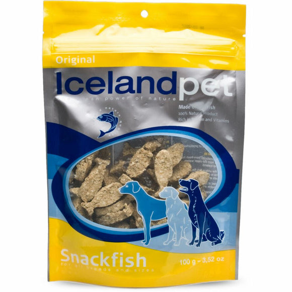 ICELAND PET SNACKFISH DG WITVIS 100 GR