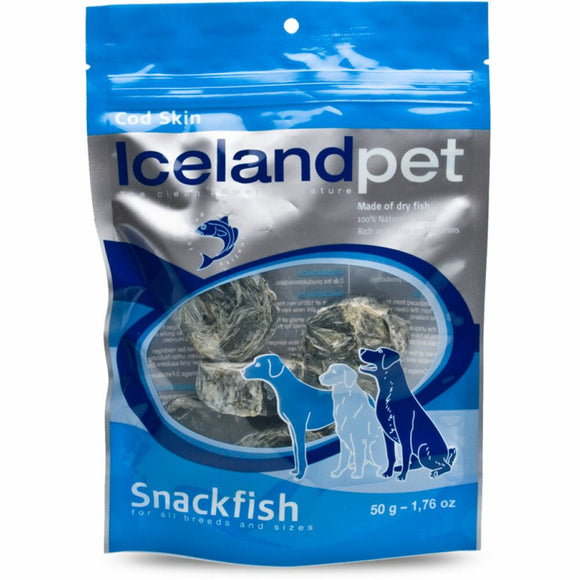 ICELAND PET SNACKFISH DG KABELJW 50 GR