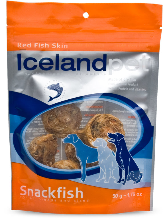 ICELAND PET SNACKFISH DG ROODBRS 50 GR