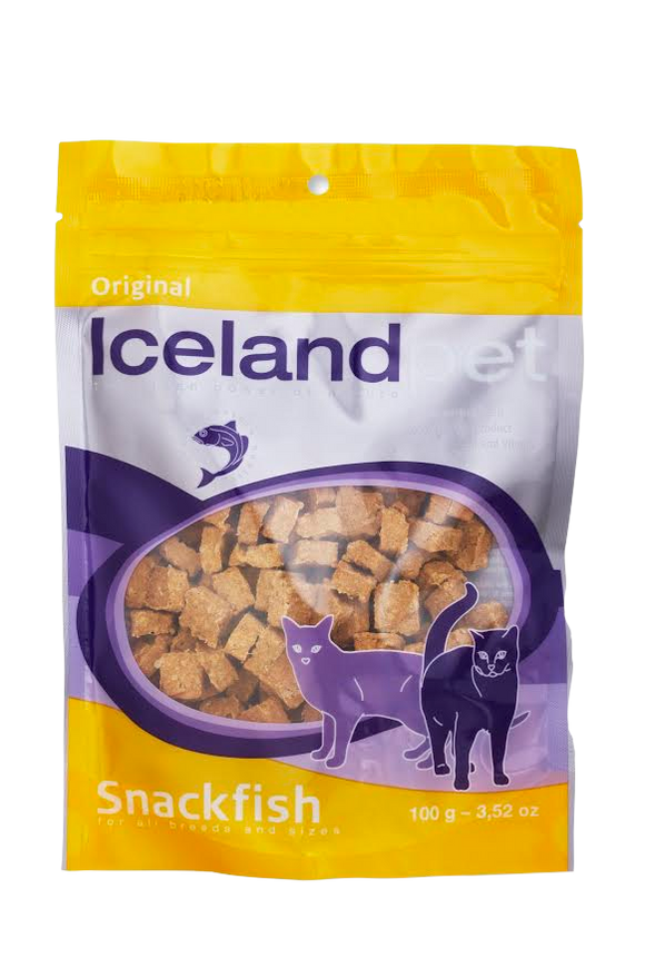 ICELAND PET SNACKFISH CT ORIG 100 GR