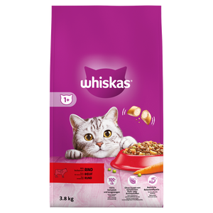 WHISKAS DROOG ADULT RUND 3.8 KG