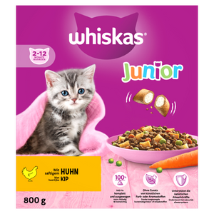 WHISKAS DROOG JUNIOR KIP 800 GR