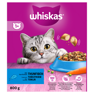 WHISKAS DROOG ADULT TONIJN 800 GR