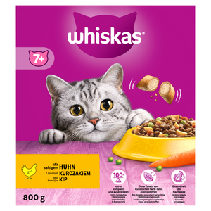 WHISKAS DROOG SENIOR KIP 800 GR