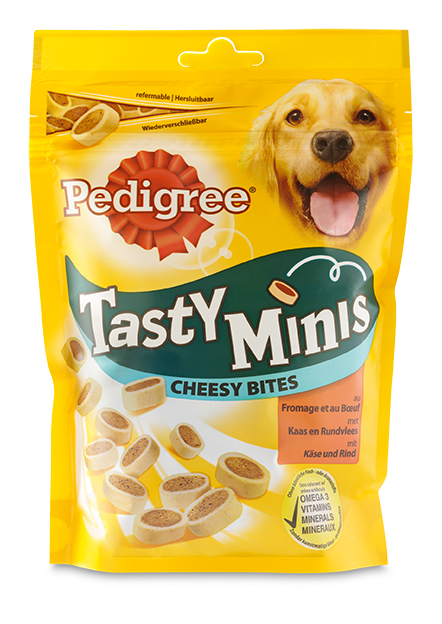 PEDIGREE TASTY MINIS CHEESYBITES 140 GR