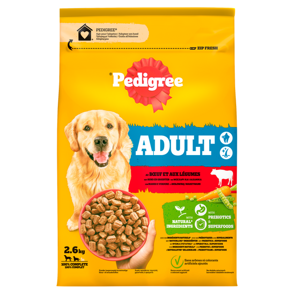 PEDIGREE DRG ADULT RUND 2.6 KG