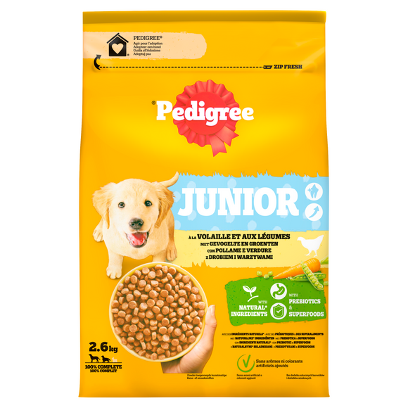 PEDIGREE DRG JUNIOR KIP 2.6 KG