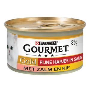 GOURMET GOLD BLIK FH ZALM&KIP 85 GR