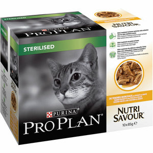 PRO PLAN CAT POUCH STERILISD KIP 10x85 GR