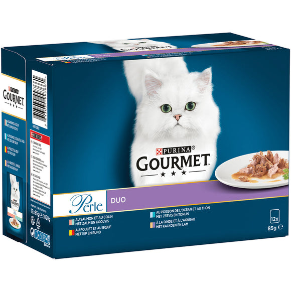 GOURMET PERLE DUO RUND&KIP MP 12x85 GR