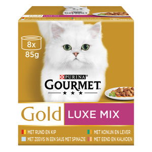 GOURMET GOLD BLIK LUXE MIX MP 8x85 GR