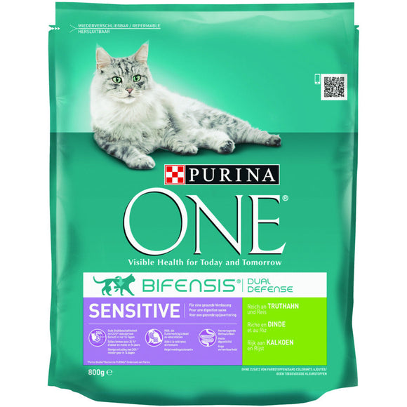 ONE ADULT SENSITIVE KALKOEN 800 GR