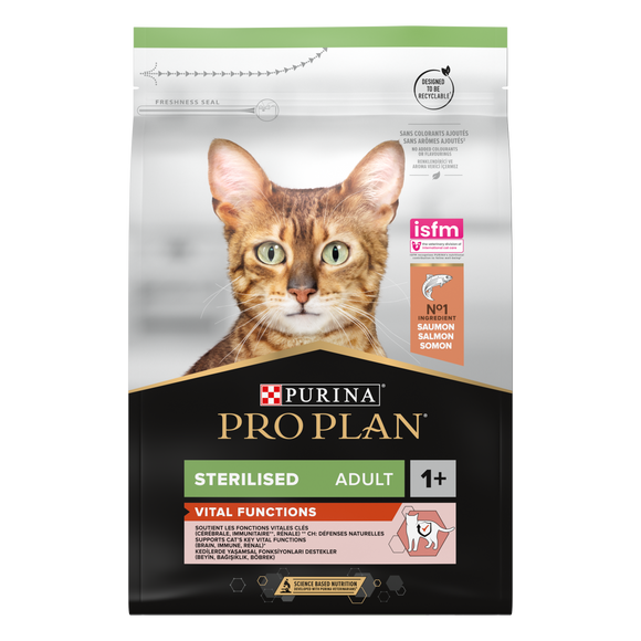 PRO PLAN CAT AD STR VIT FNC ZLM 3 KG