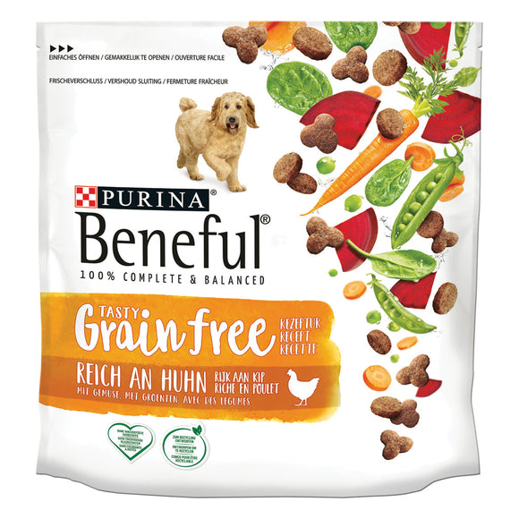 BENEFUL GRAIN FREE KIP&GROENTEN 1.2 KG