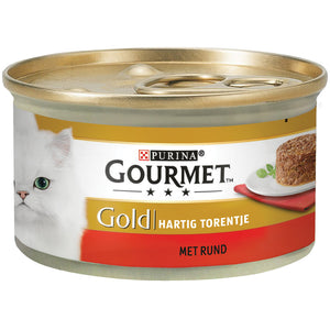 GOURMET GOLD BLIK HRT TRN RUND 85 GR