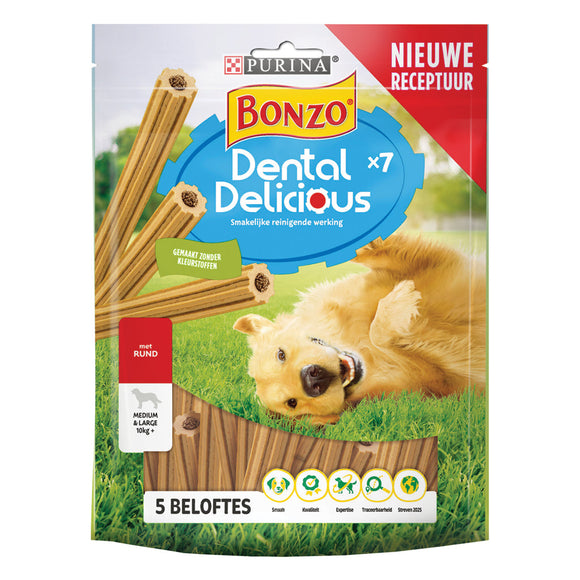 BONZO DENTAL DELICIOUS BEEF 200 GR