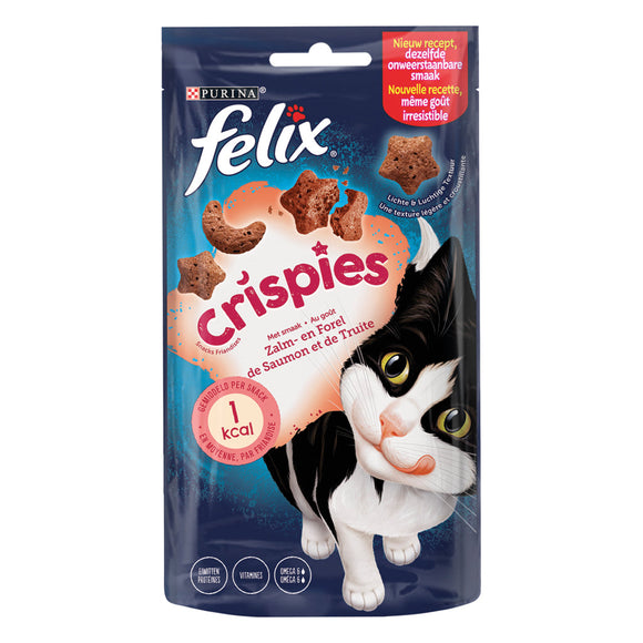 FELIX CRISPIES SALMON&TROUT 45 GR