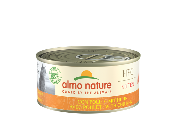 ALMO NAT HFC CAT KITTEN KIP 150 GR