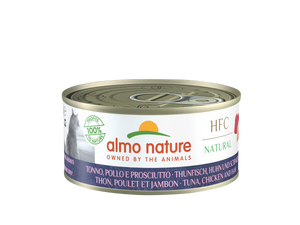 ALMO NAT HFC CAT TONIJN&KIP&HAM 150 GR