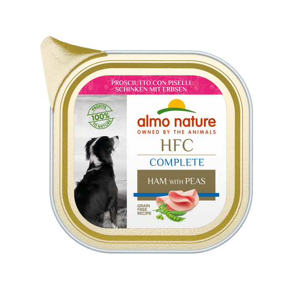 ALMO NAT HFC ALU DOG HAM ERWTEN 85 GR