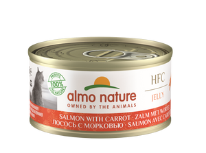 ALMO NAT HFC CAT JEL ZALM&WORTEL 70 GR