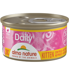 ALMO NAT DMENU CAT KITTEN KIP 85 GR