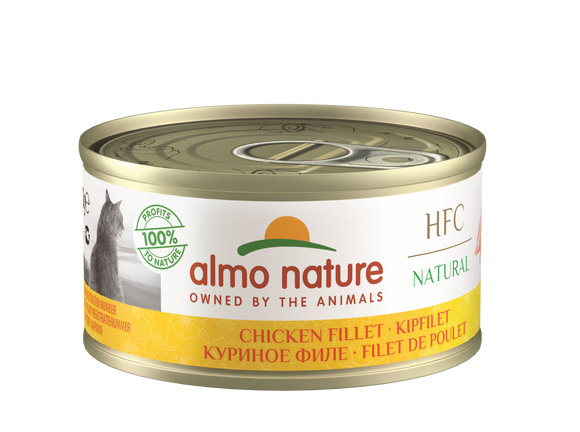 ALMO NAT HFC CAT KIPFILET 70 GR