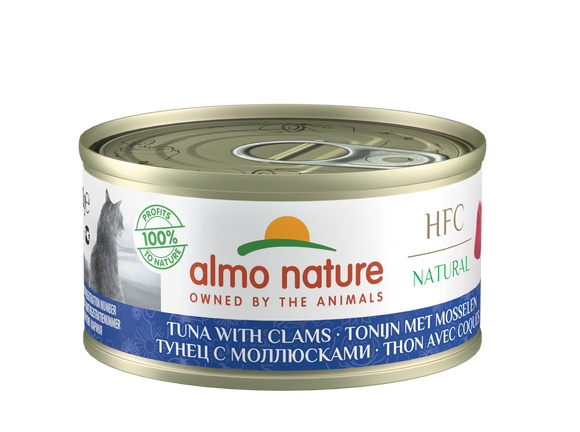 ALMO NAT HFC CAT TONIJN&MOSSELEN 70 GR